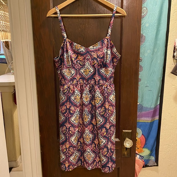 NWT J. Crew Medallion Paisley Dress - Picture 2 of 11